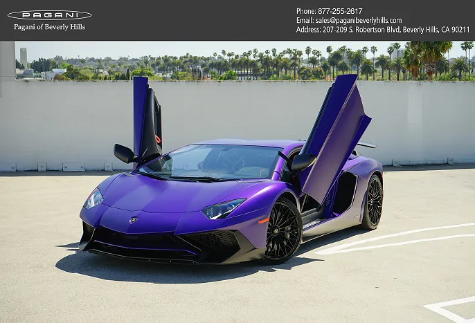 2016 Lamborghini Aventador
