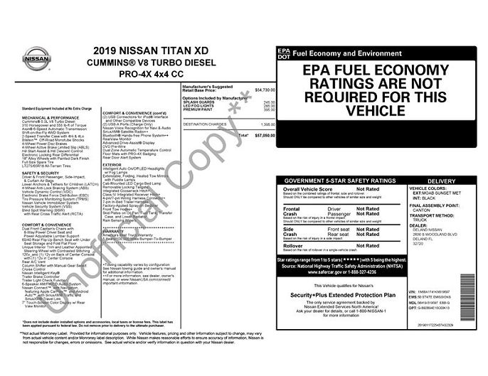 2019 Nissan Titan XD