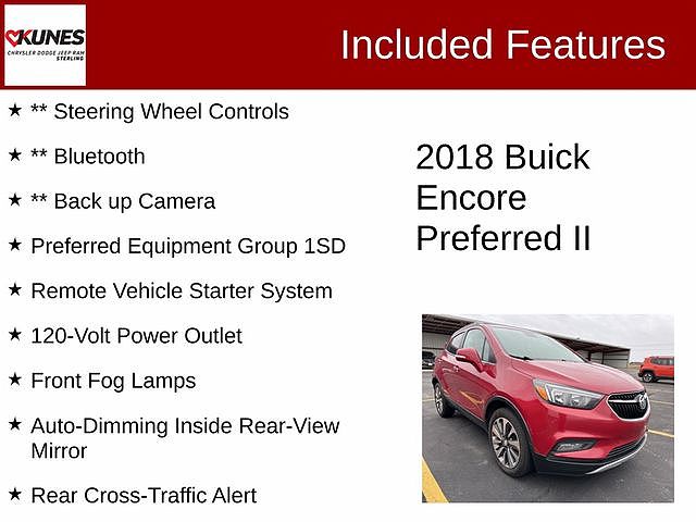 2018 Buick Encore Preferred II image 1