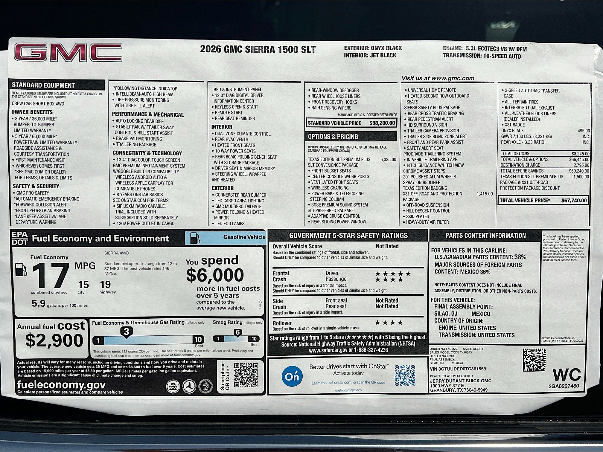 2026 GMC Sierra 1500