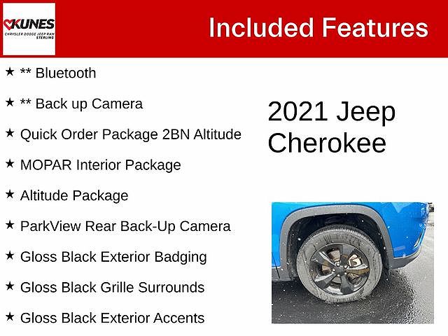 2021 Jeep Cherokee Latitude image 1