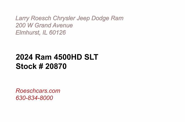 2024 Ram 4500 Tradesman image 1