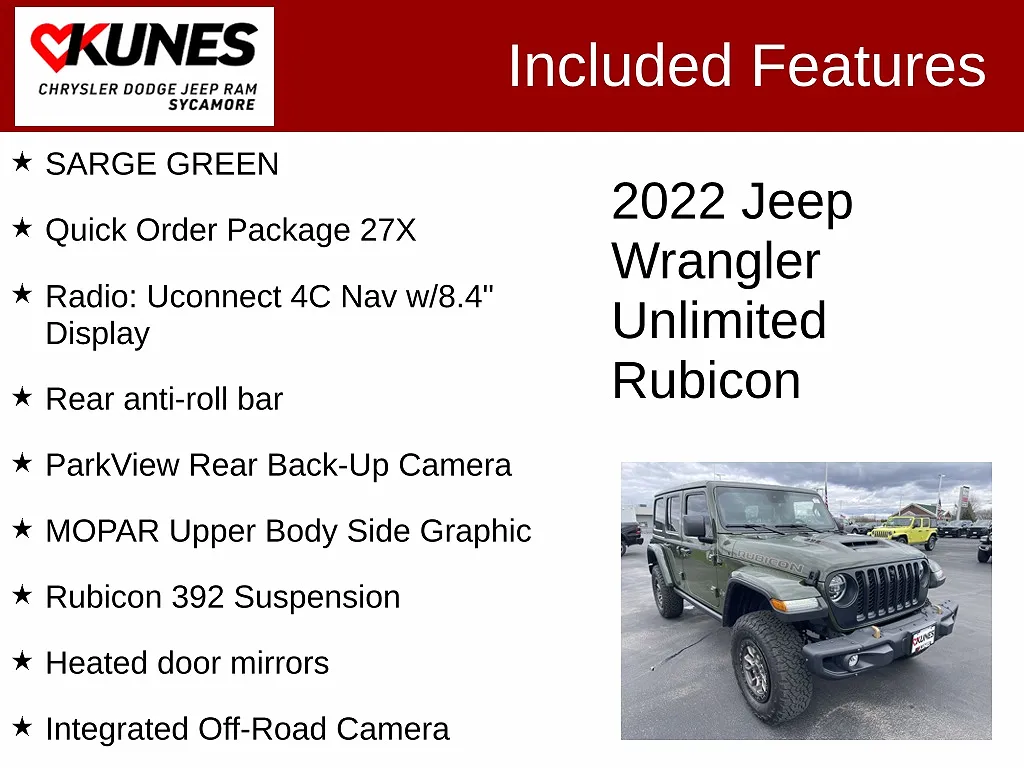 2022 Jeep Wrangler Rubicon image 1