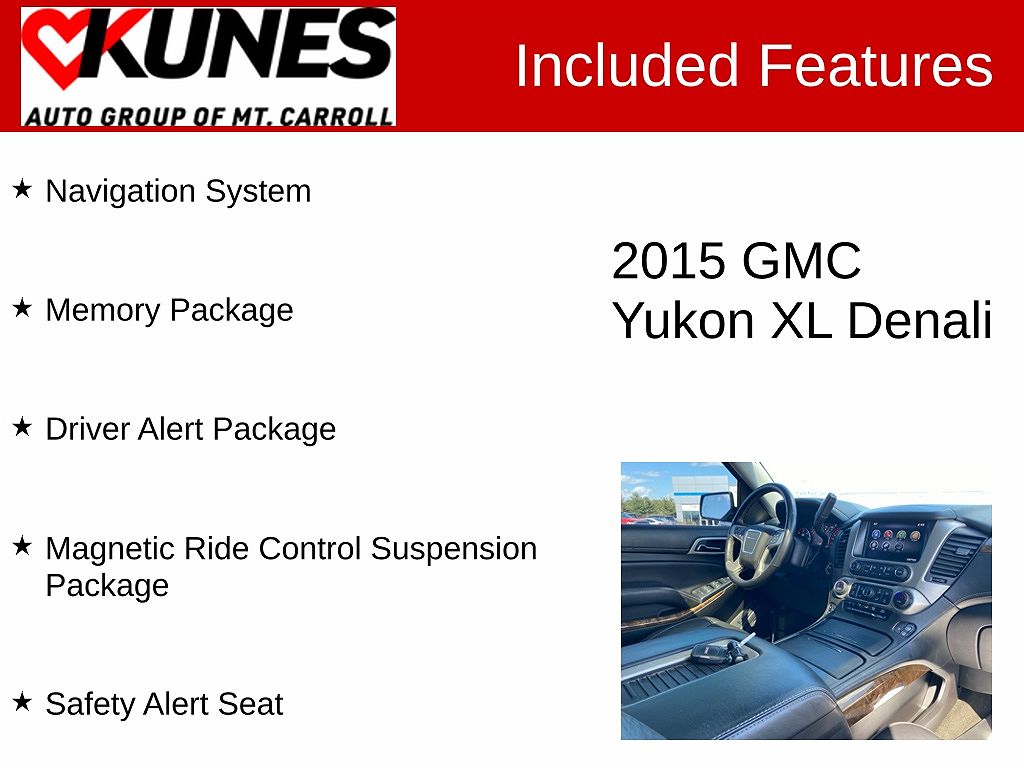 2015 GMC Yukon XL Denali image 2