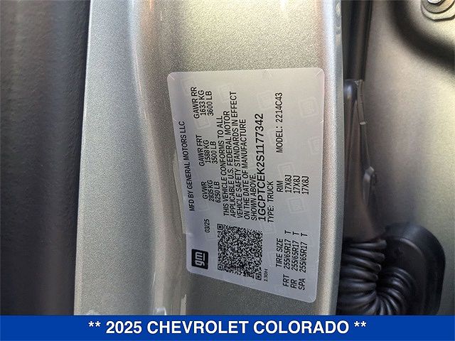 2025 Chevrolet Colorado