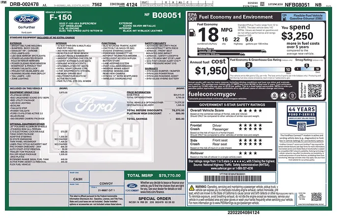 2022 Ford F-150