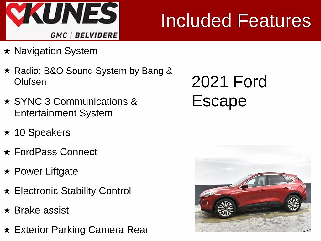 2021 Ford Escape Titanium image 1