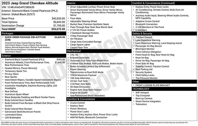 2023 Jeep Grand Cherokee