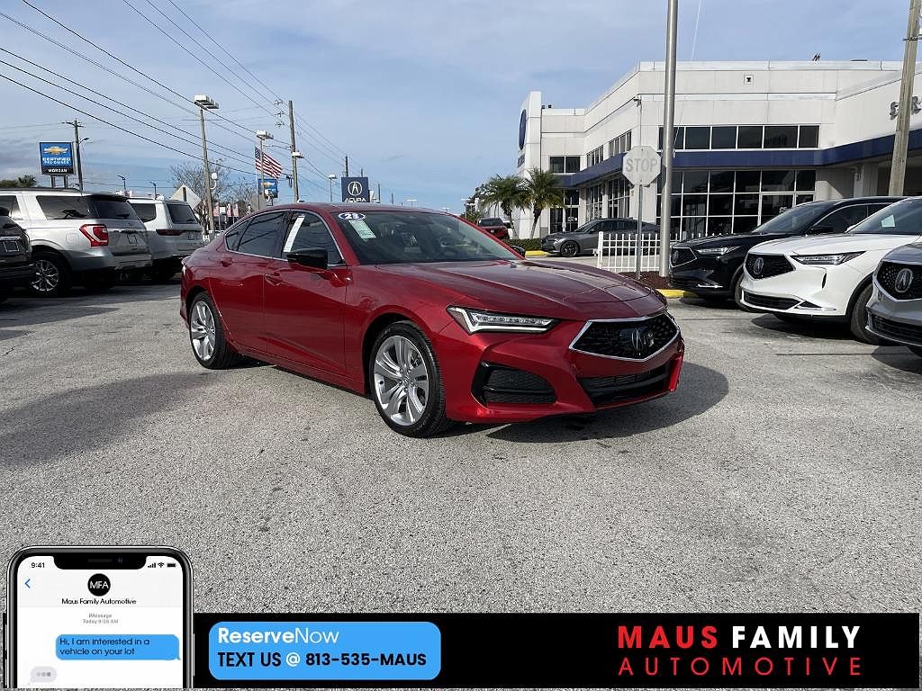 2023 Acura TLX Technology image 0