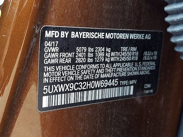 2017 BMW X3 xDrive28i image 22