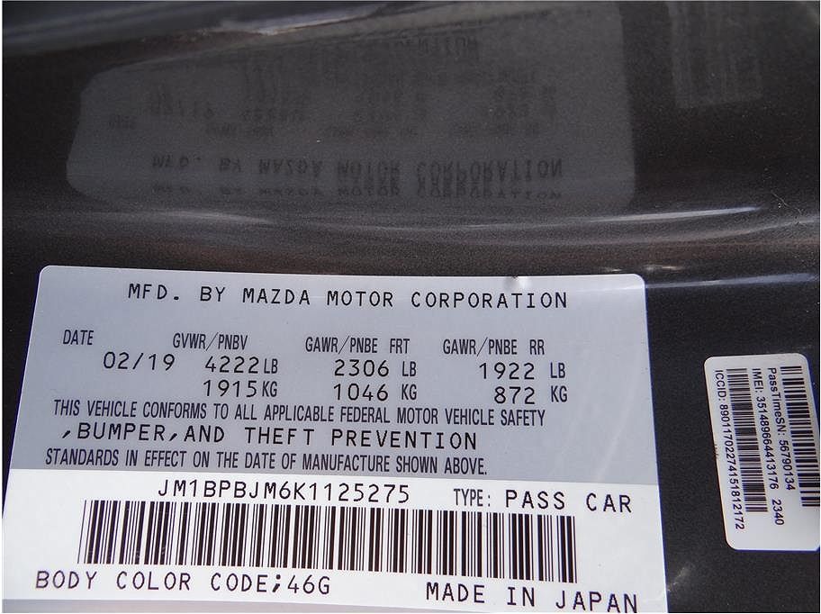 2019 Mazda Mazda3 Base image 23