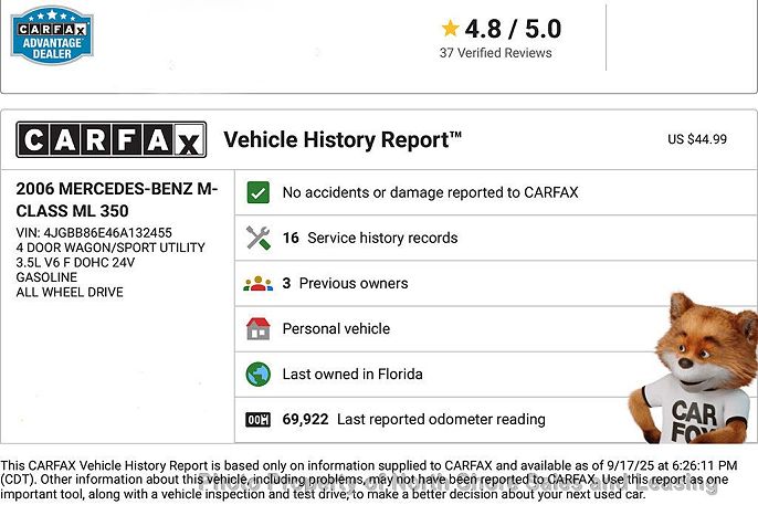 2006 Mercedes-Benz M-Class