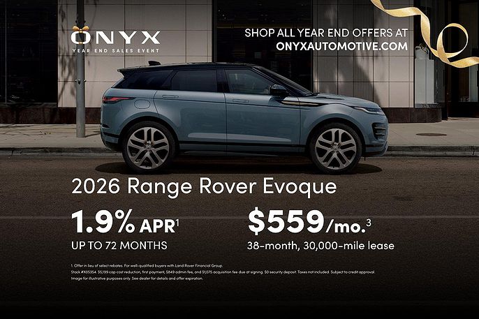 2026 Land Rover Range Rover Evoque