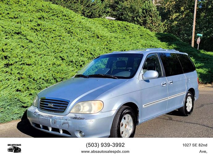 kia sedona lx 2002 interior