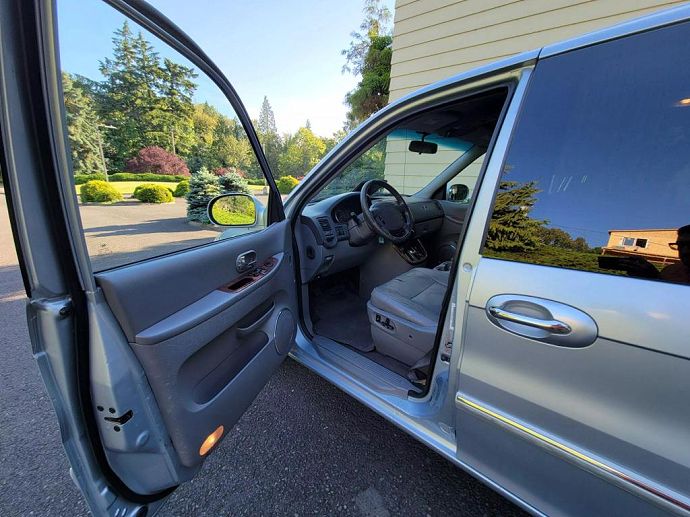 kia sedona lx 2002 interior