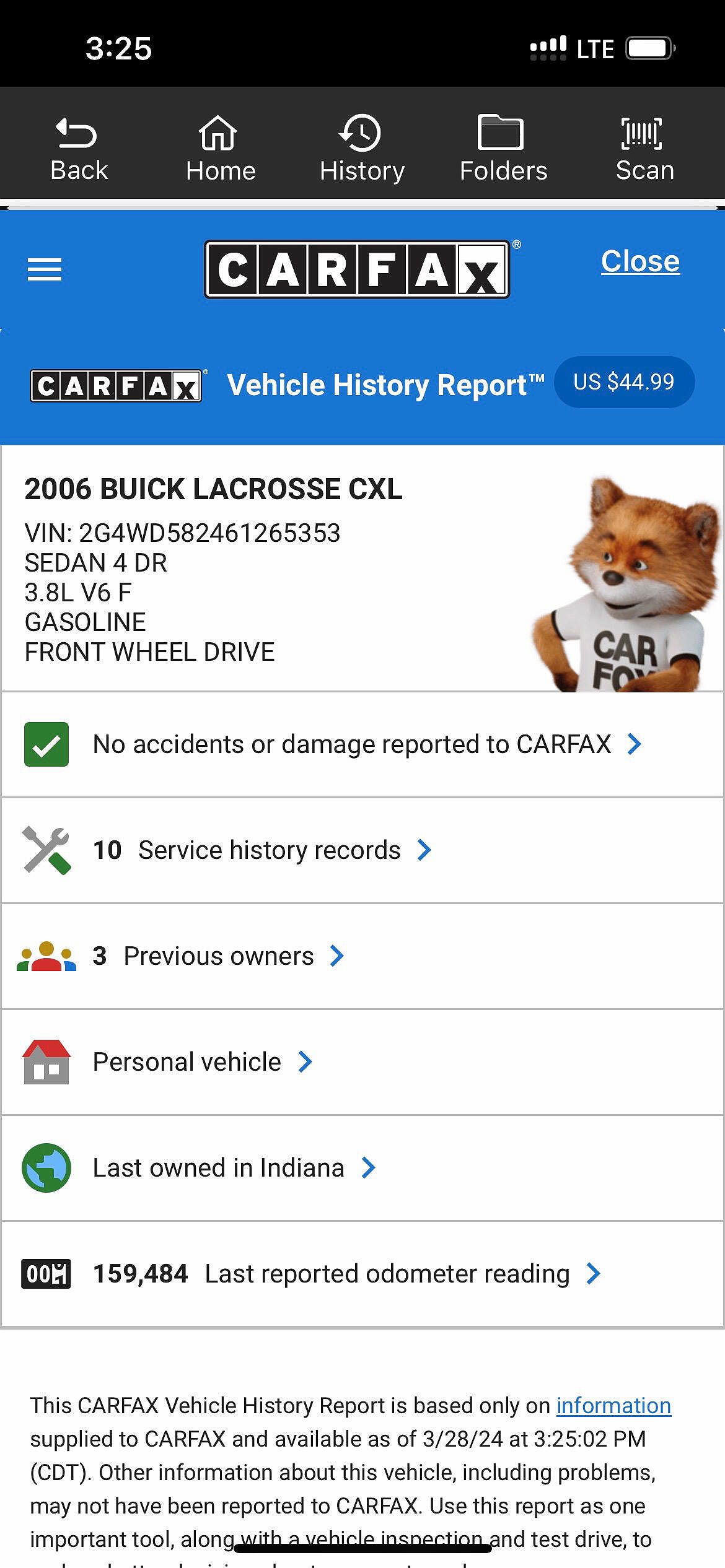 2006 Buick LaCrosse CXL image 37