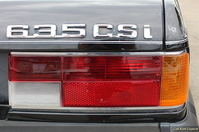 1987 BMW 6 Series 635CSi image 7