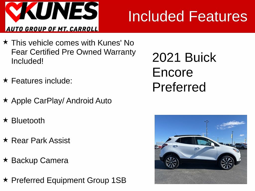 2021 Buick Encore Preferred image 2