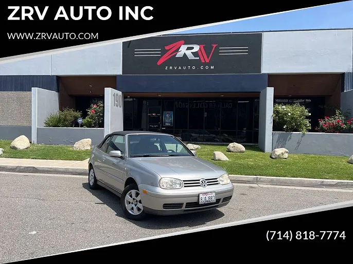 2001 Volkswagen Cabrio